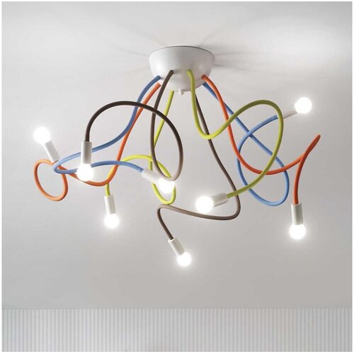 Ideal Lux luster na &scaron;ipci multiflex 8xE14/28W/230V Cene