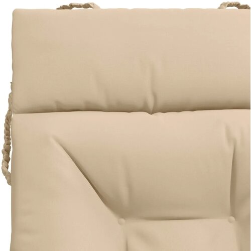 Jastučić za ležaljku VIANEN 100% poliester Krem 200 x 90 x 8 cm - Krem 200 x 90 x 8 cm Cene