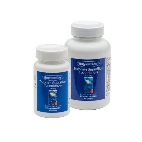 Allergy Research Group tocomin SupraBio® Tocotrienols - 60 mehkih kapsul Cene