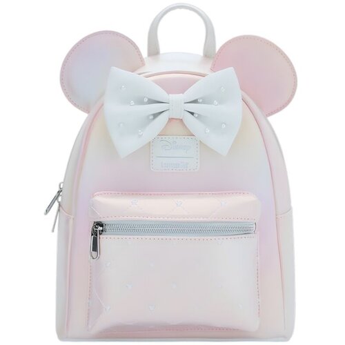 Mickey &amp;amp; Minnie Loungefly mini ruksak Disney Minnie Mouse Pink Pearl 26 cm Slike