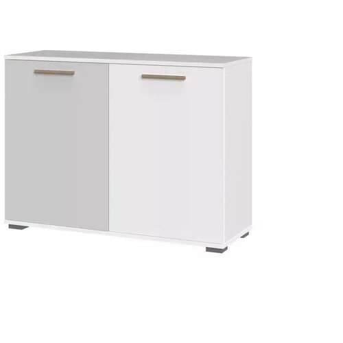 Jela KOMODA C1-Perla siva mat lak/bela mat lak Cene