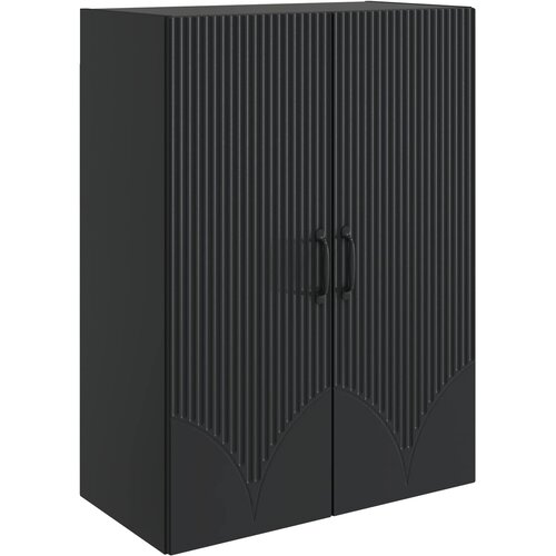 vidaXL Omara za steno Črna 66 x 34,5 x 90 cm Inženirski les, (5000246985) Cene