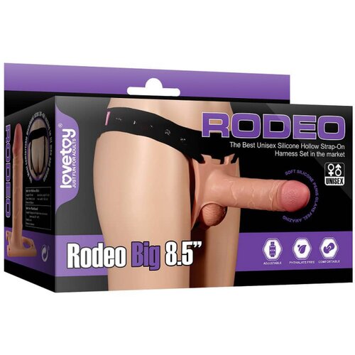 Lovetoy unisex strap on sa otvorom za penis od realističnog materijala LVTOY00302 Cene