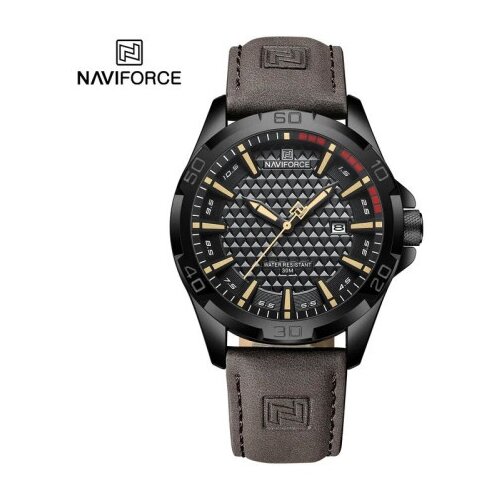 Naviforce nf8023 muški ručni sat kvarcni mehanizam braon ( NF8023 braon ) Cene