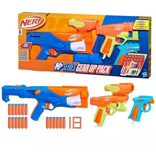 Nerf N Series Gear Up Pack komplet blasterjev - 3 kosi Cene