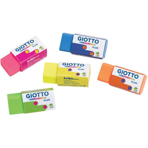  MINIGOMMA GIOTTO FILA 2327 SORTIRANO FLUO BOJE Slike
