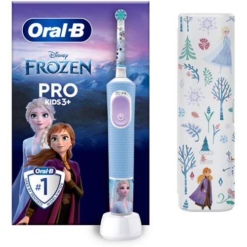 Oral-b električna četkica za zube Pro kids Frozen s putnom torbicom Slike