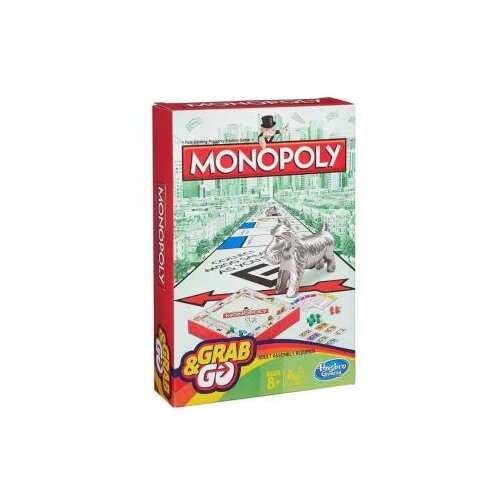 Hasbro Monopol grab and go drustevna igra ( F8256 ) Slike