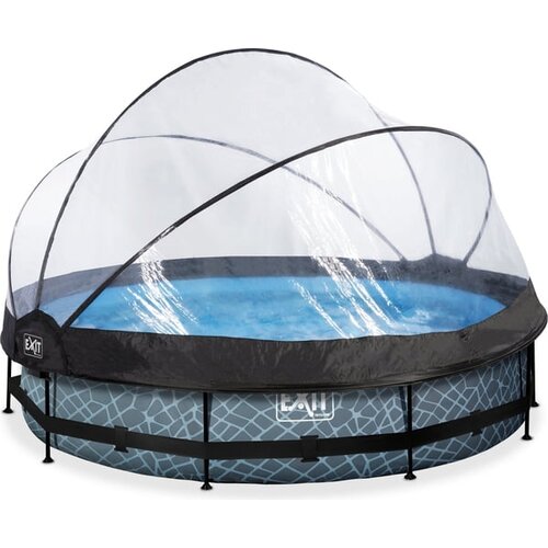 EXIT Toys bazen Frame Pool &amp;Oslash; 360 x 76 cm s pokrovom Slike