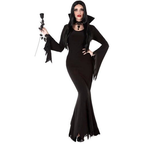  Svečana odjeća za odrasle Crna Seksi Fantom Vampirica (1 Dijelovi) (1 kom.) XL Slike