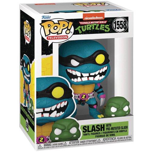 Funko Pop Movies Teenage Mutant Ninja Turtles Slash with Pre-Mutated Slash Cene