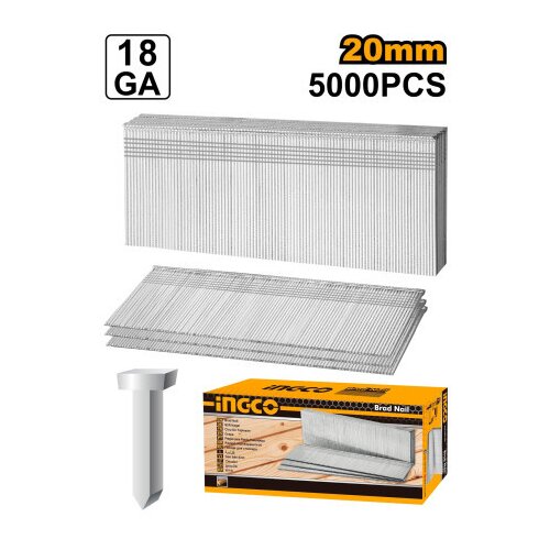 Ingco ekseri za aku i pneum heftalicu 20mm ( ANA18201 ) Slike