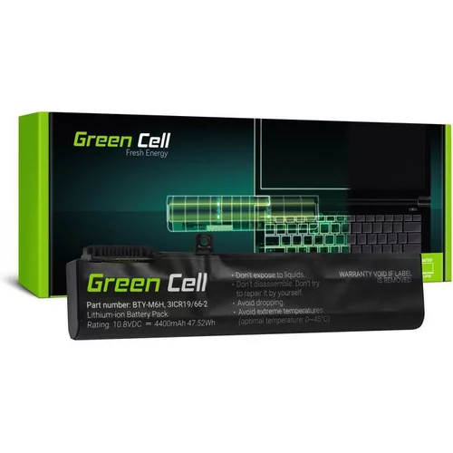 Green cell baterija BTY-M6H za MSI GE62 GE63 GE72 GE73 GE75 GL62 GL63 GL73 GL65 GL72 GP62 GP63 GP72 GP73 GV62 GV72 PE60 PE70