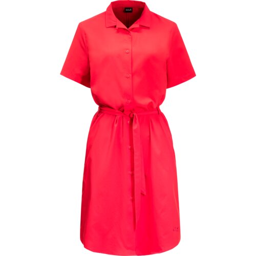 Jack Wolfskin Women's dress Holiday Midi Dress Tulip Red Slike