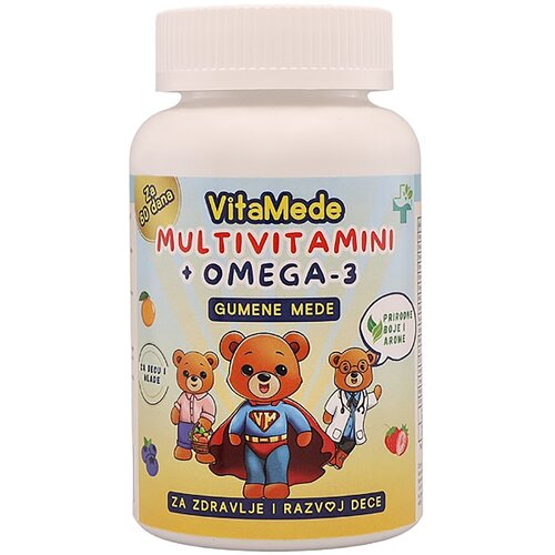  Gumene bombone VM za decu multivitamin i omega 3, 60 kom Cene