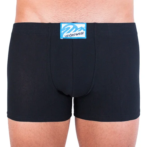 STYX men's boxers long classic rubber black