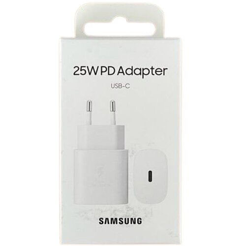  Kucni punjac Samsung Original 25W Fast Type-C Bijeli Adapter TA800 Slike