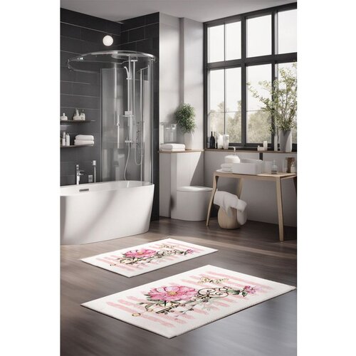  CT-5245 multicolor bathmat set (2 pieces) Cene