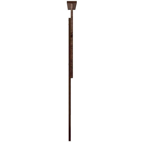  Uzglavlje s uzglavljem Smeđi hrast 90 cm Konstruirano drvo Slike