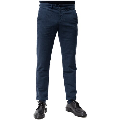 Jeckerson Hlače UPA046PR218 Modra Slike