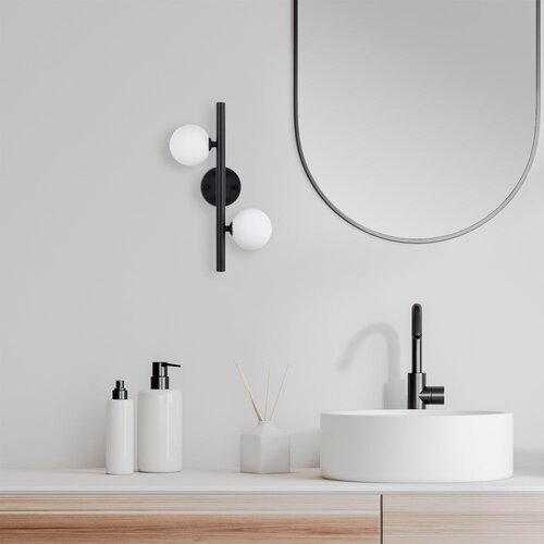 Opviq Domino 11038 Zidna lampa, Crna Cijene