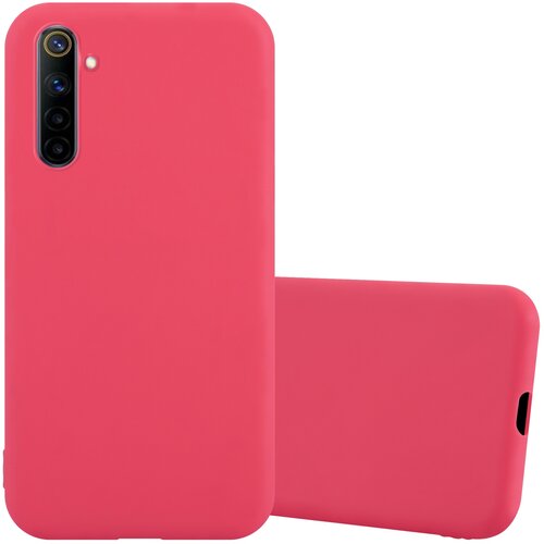  case, združljiv z realme v candy red - zaščitni pokrov iz fleksibilnega silikona tpu, (20591150) Cene
