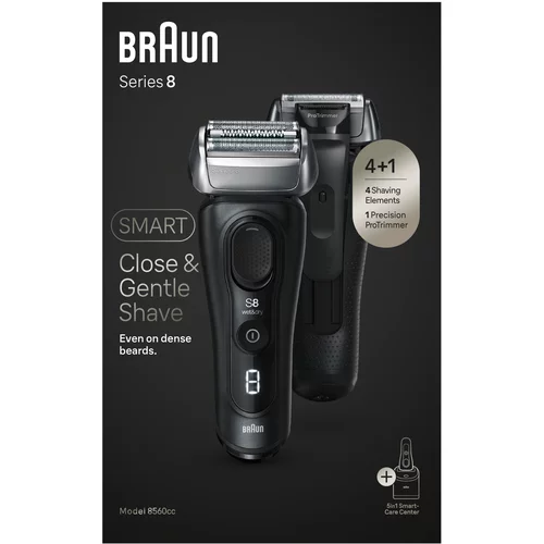 Braun Series 8 - 8560cc System wet&dry