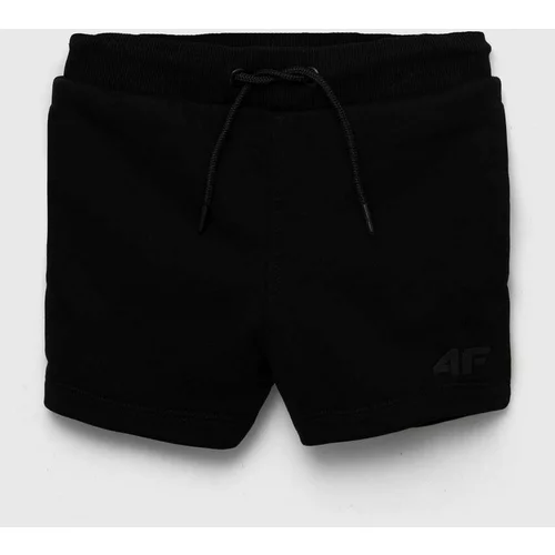 4f Otroške kratke hlače črna barva