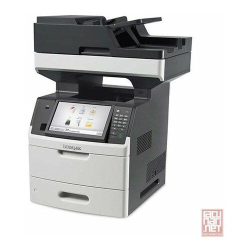 Lexmark MX718de, print/scan/copy/fax, A4, 1200dpi, 66ppm, Duplex/ADF, 10'' touch LCD, USB/LAN all-in-one štampač Slike
