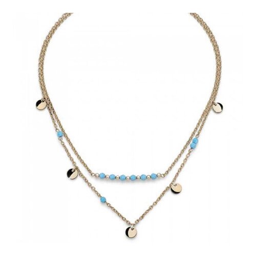 Ženska oliver weber hype turquoise ogrlica sa swarovski kristalima ( 12127g ) Slike