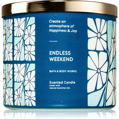 Bath & Body Works Endless Weekend mirisna svijeća 411 g