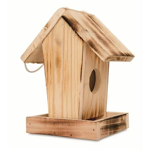 Windhager Kućica za ptice (D x Š x V: 18,5 x 14,5 x 23,5 cm, Natur, Obrađeno plamenom, Drvo)