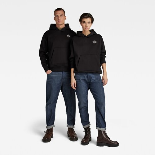 G-star Sweatshirt - Unisex core oversized hdd sw black Slike