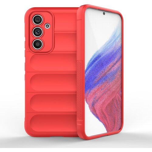  Eleganten Wave ovitek za Samsung A34 5G, Rdeč Cene