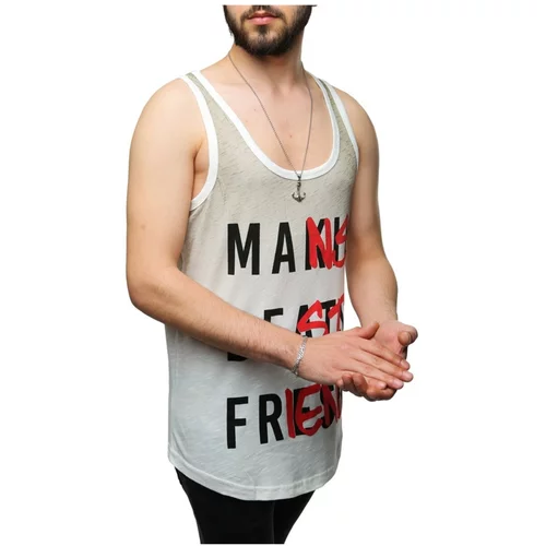 Madmext T-Shirt - Khaki - Regular fit