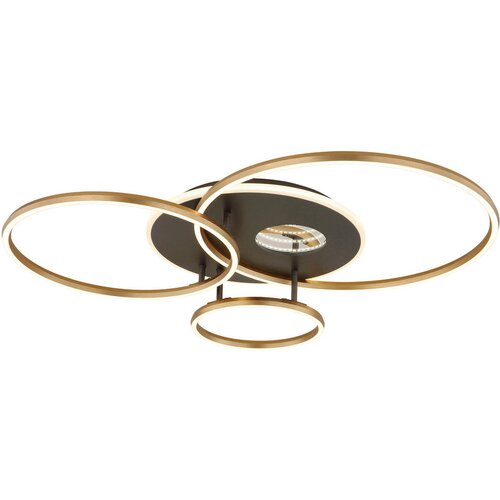 Globo 48466-54 - LED prigu&scaron;iva plafonska svetiljka INVERTINA 54W/230V 90x70 cm crna + daljinski upravljač Cene