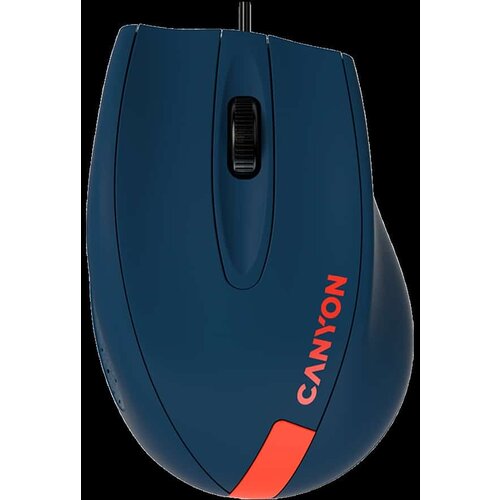 Canyon M-11 Wired Optical Mouse with 3 keys DPI 1000 With 1.5M USB cableBlue-Redsize 68*110*38mmweight:0.072kg Cijene