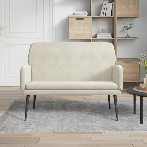 vidaXL Klop krem 108x79x79 cm žamet Cene