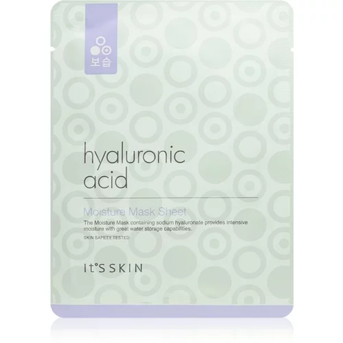It'S Skin Hyaluronic Acid vlažilna tekstilna maska s hialuronsko kislino 17 g