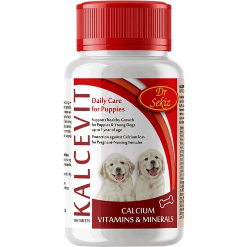 Dr. Sekiz Mineralno vitaminski dodatak za pse Kalcevit - 500 tableta Slike