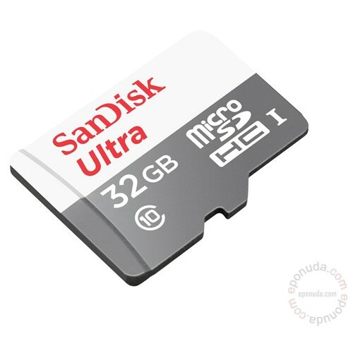 Sandisk Ultra microSDHC 32GB UHS-I - SDSQUNB-032G-GN3MN memorijska kartica Slike