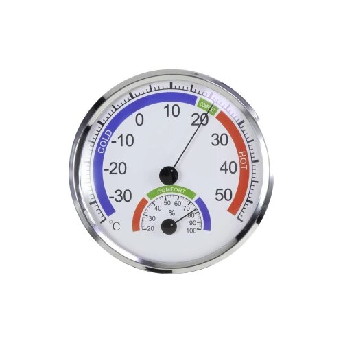 Analogni termometar/higrometar termo/higrometar srebrna Cijene