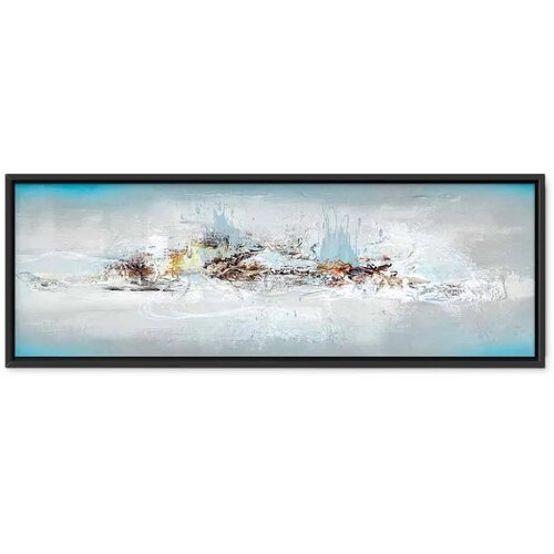  Slika - Winter Outside the Window (1 Part) Narrow 90x30 Slike