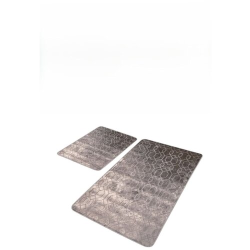 Mila Home Sive žametne kopalni&amp;scaron;ke preproge v kompletu 2 ks 60x100 cm &amp;ndash; Slike