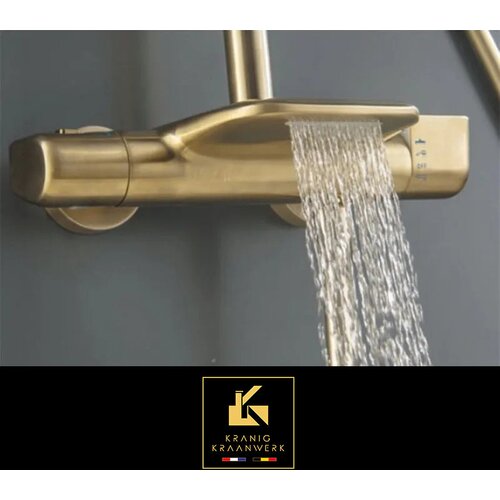 Kranig Kraanwerk Pipa za prho | Nadometna tuš garnitura | Lukar | Eleganten in eleganten, (21732304) Cene