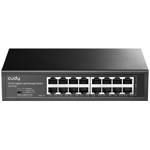 Cudy svič 10/100/1000 16-port GS1016E light managed Cene