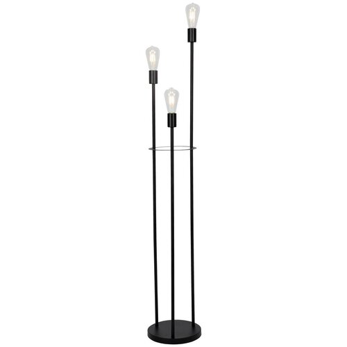 Modern Living Stoječa Svetilka Molly, Črna, 140 Cm, 3 X 24 W Cene