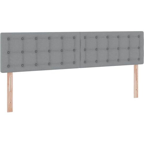  s madracem i skladi&amp;scaron;tem Svijetlo siva 160 x 200 cm Slike