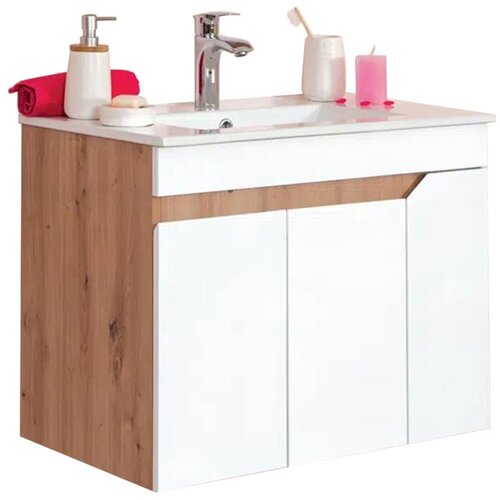 Quartz Lavabo sa ormarićem 70cm Iris Drvo K-Jo Cene