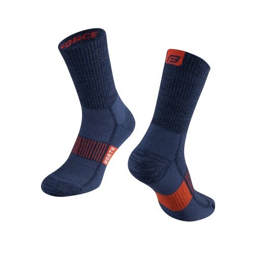 Force čarape north, plavo-narandžasta l-xl / 42-47 ( 9011939 ) Cene